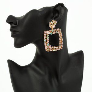 Pink Shimmer Earrings